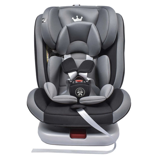 Seggiolino Auto per Bambini AP01 ECE ISOFIX KL005 con Rotazione a 360 Gradi ° Cintura Girevole a 5 Punti 9-36kg 0-12 Anni