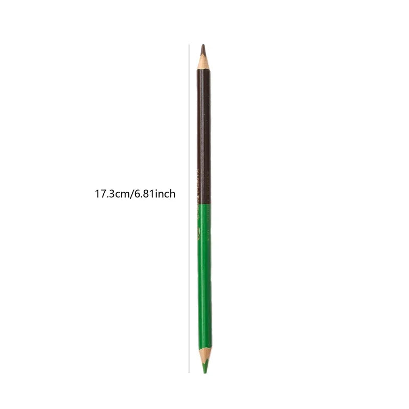 Matite a doppia testa da 24 colori per bambini Disegno professionale Schizzi e arte pastello Materiale scolastico premium per studenti