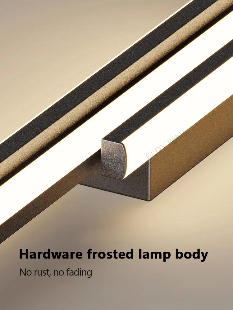 Lampada da soffitto moderna linea Luci a LED Soggiorno Sala da pranzo Camera da letto principale Apparecchio Lampadario a soffitto Sconce da parete Apparecchio di illuminazione