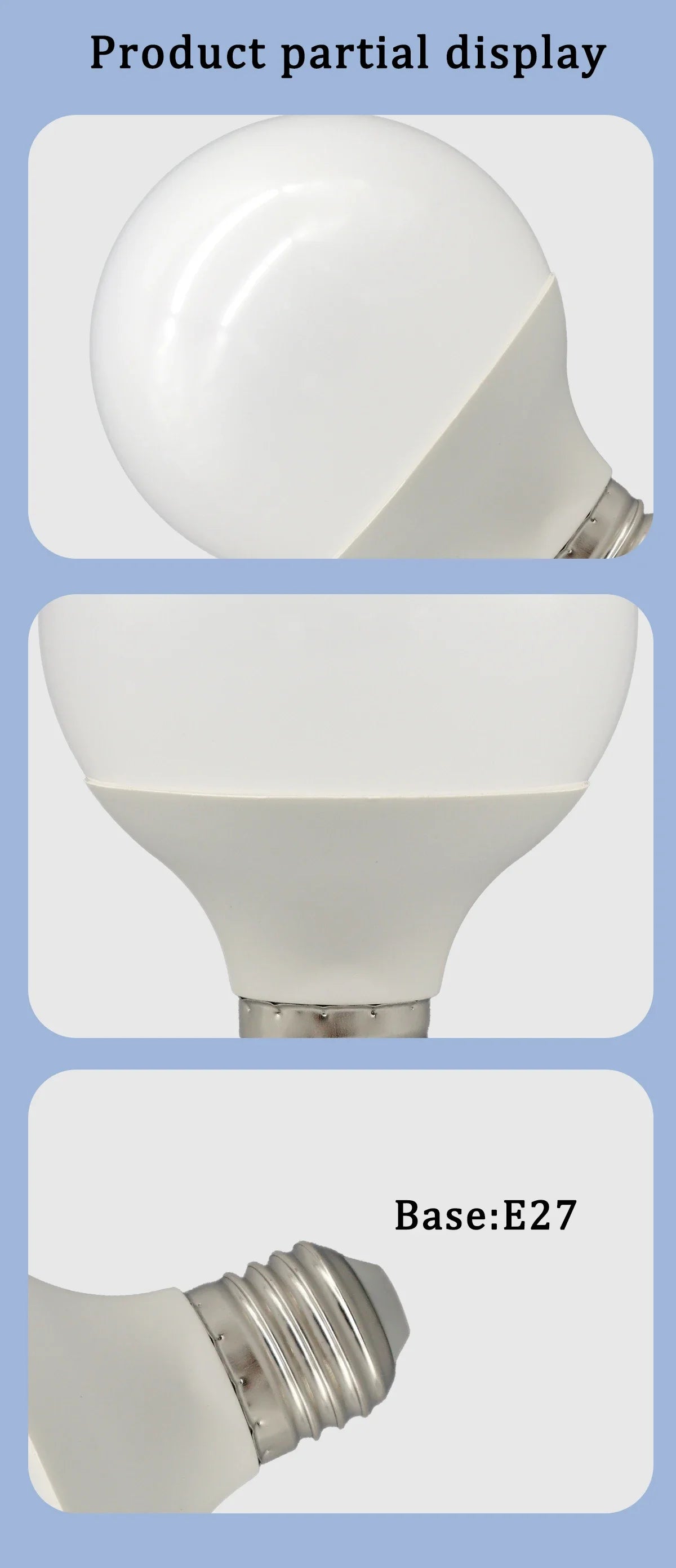 Confezione da 2 lampadine LED a globo con base E27 G80 G95 G125 10W 12W 18W 40 Watt Lampadine LED Edison equivalenti, bianco caldo 3000K 6000K Latte