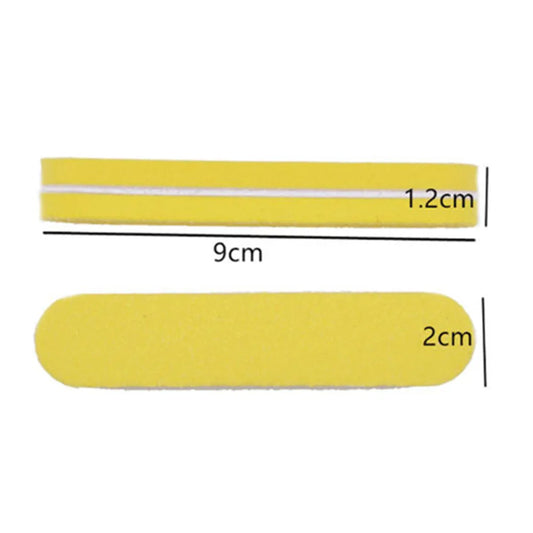 Set professionale di 40/80 pezzi per la levigatura e la lucidatura delle unghie, composto da lime, blocchi per la lucidatura e spugne, ideale per manicure, pedicure, levigatura e lucidatura, kit di strumenti per nail art.