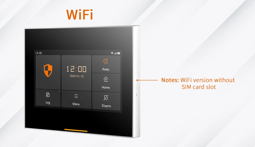 Staniot WiFi versione Tuya kit di sistemi di allarme di sicurezza domestica Wireless WiFi intelligenti compatibili con Alexa e G