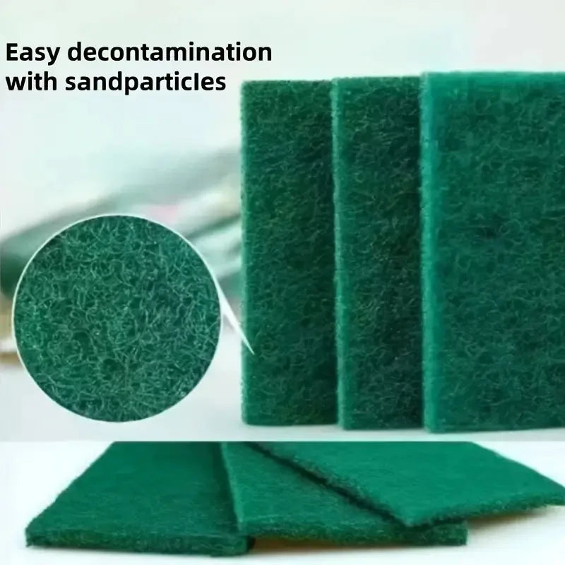 10-200 pz Scrub Pad Cucina Domestica Rimozione Olio Lavapiatti Pentola Pad Senza Graffi Multiuso Riutilizzabile Pulizia Dishrag