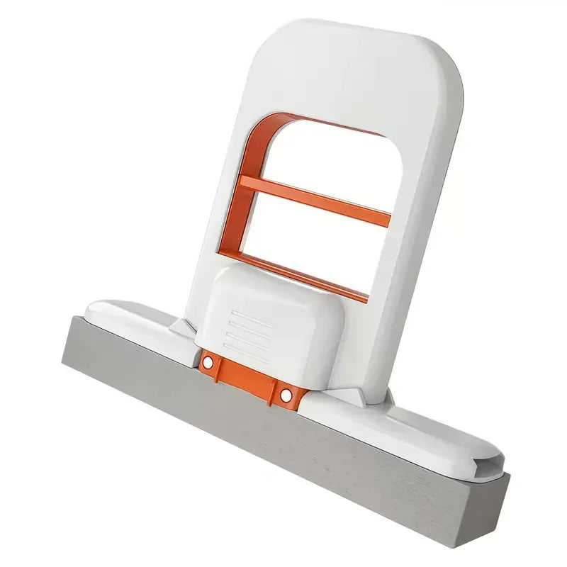Mini mop multifunzionale | Mocio retrattile umido/secco per cucina, bagno, auto | Plastica resistente | Strumento compatto e per la pulizia della casa