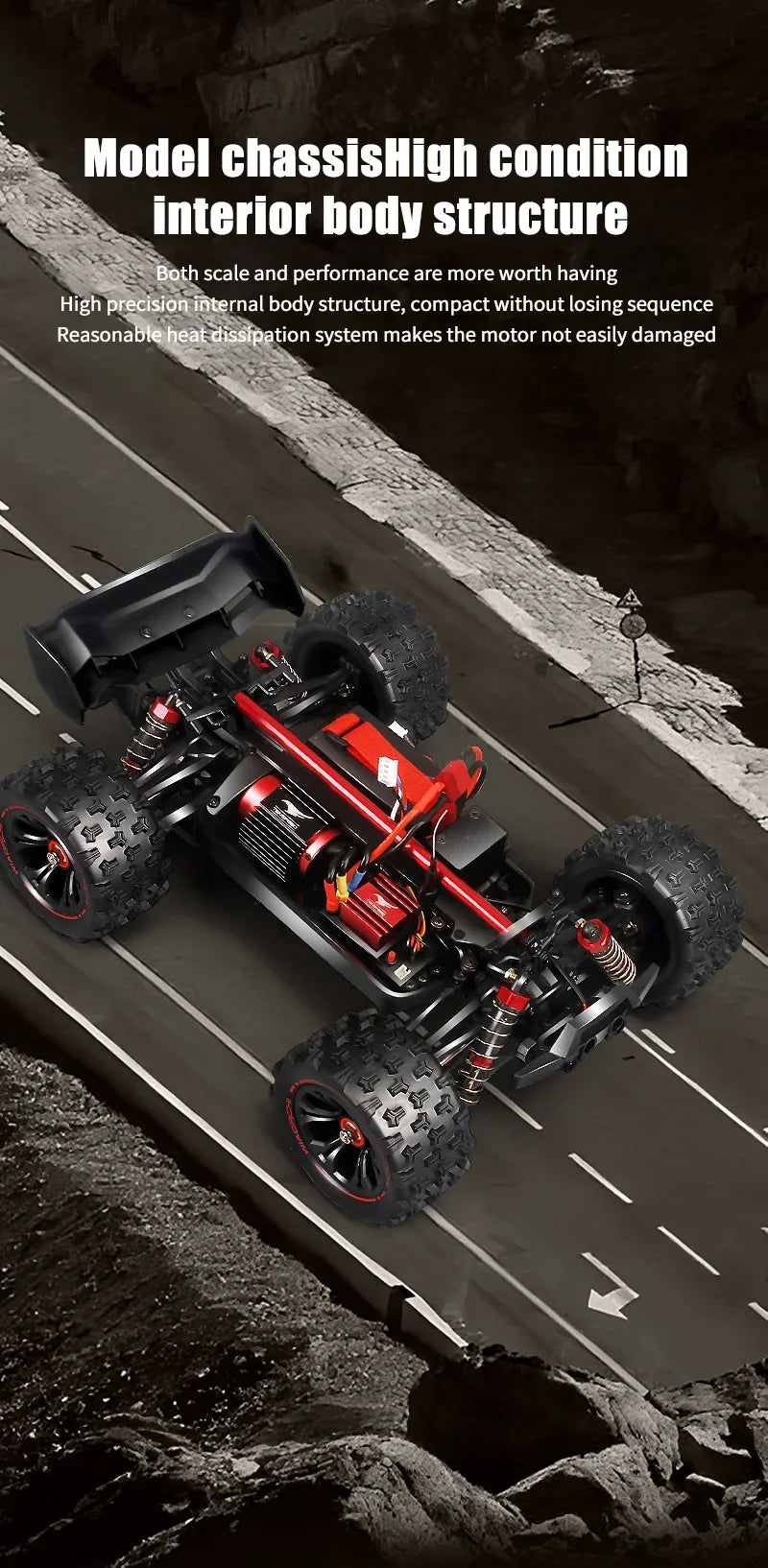 1:14 85KM/H o 50KM/H 4WD RC Auto con telecomando a LED Camion Drift Monster 4x4 ad alta velocità per bambini Vs Wltoys 144001 Giocattoli