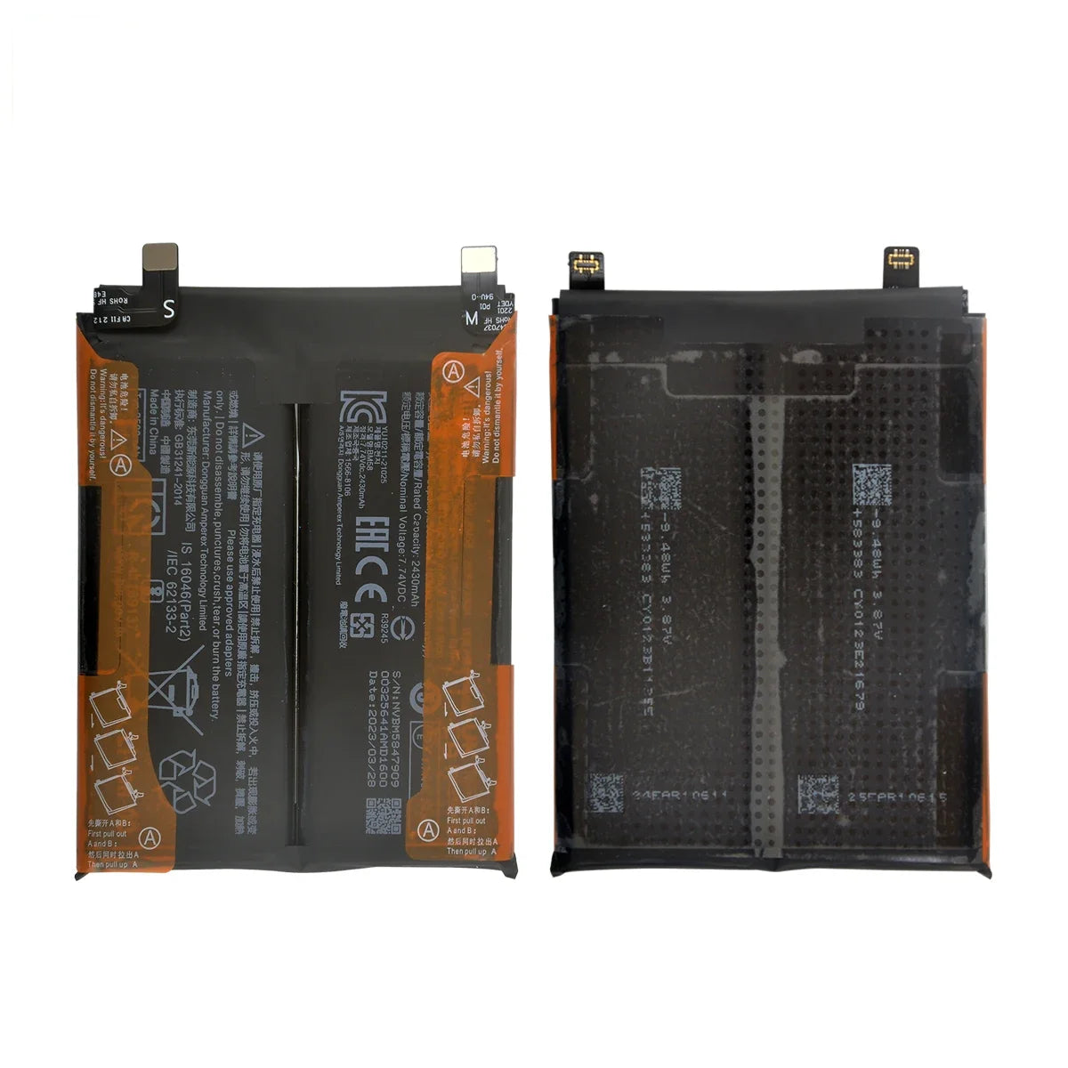 Batteria originale BM58 5000mAh al 100% per batterie di ricambio per telefono Xiaomi 11T Pro 5G/Mix 4