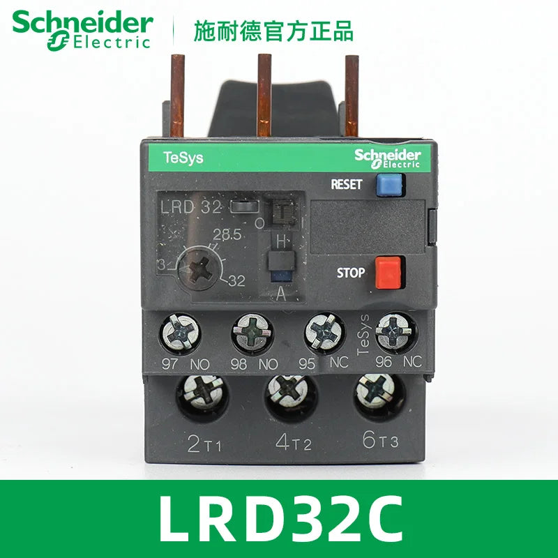 Relè Schneider Electric LRD01/3/5/6/7/8/10/12/14/16/21/22/32C, Relè di Sovraccarico Termico LAD7B106C