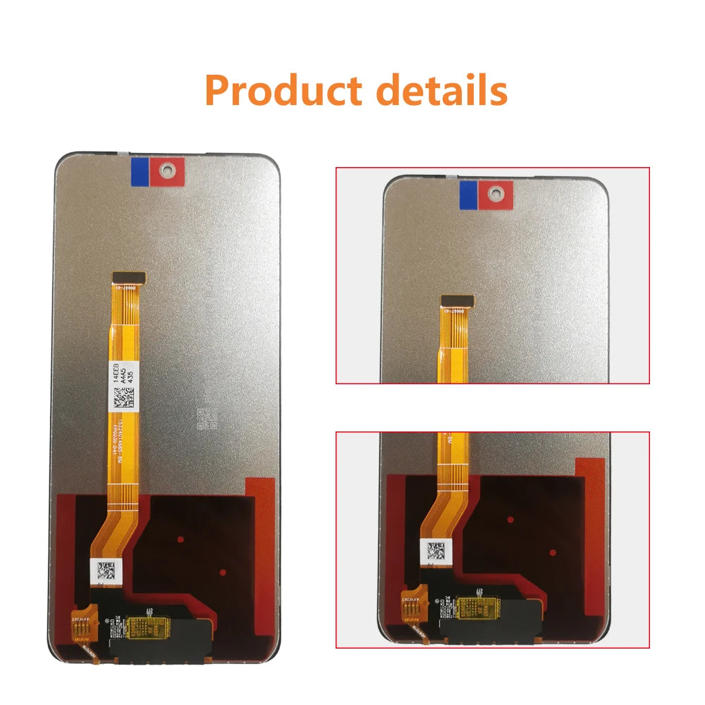 6.67 "Display LCD Per Oppo A60 4G CPH2631 A60 5G CPH2683 CPH2693 LCD Touch Screen Digitizer Pannello di Montaggio di Ricambio