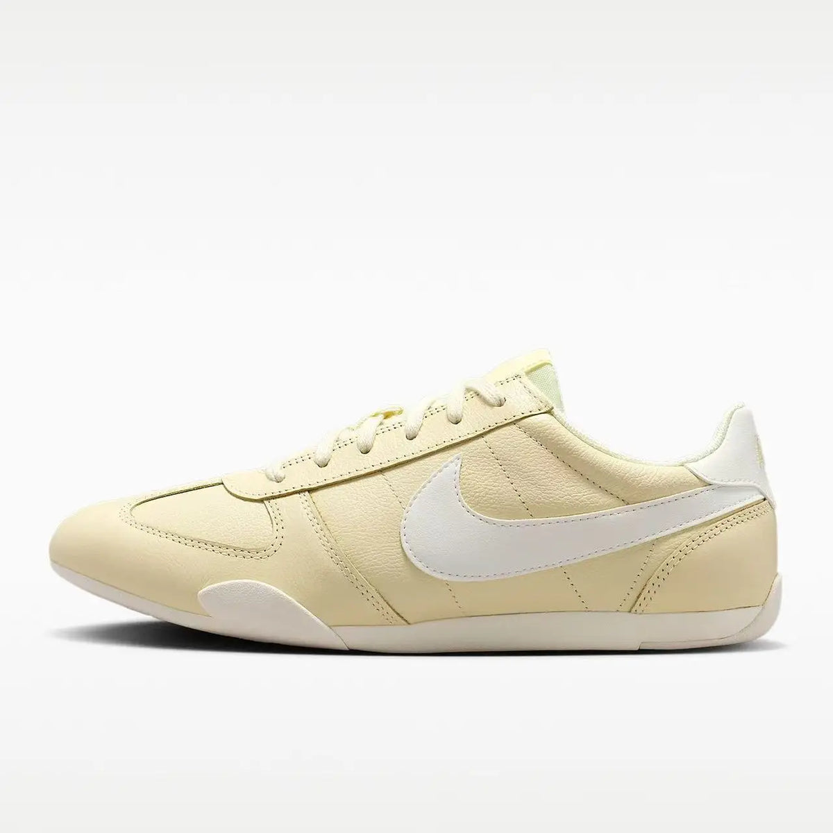 Nike beige vintage casual con delicato motivo litchi, piccolo Swoosh bianco, scarpe basse semplici, versatili e di tendenza HQ1625-500