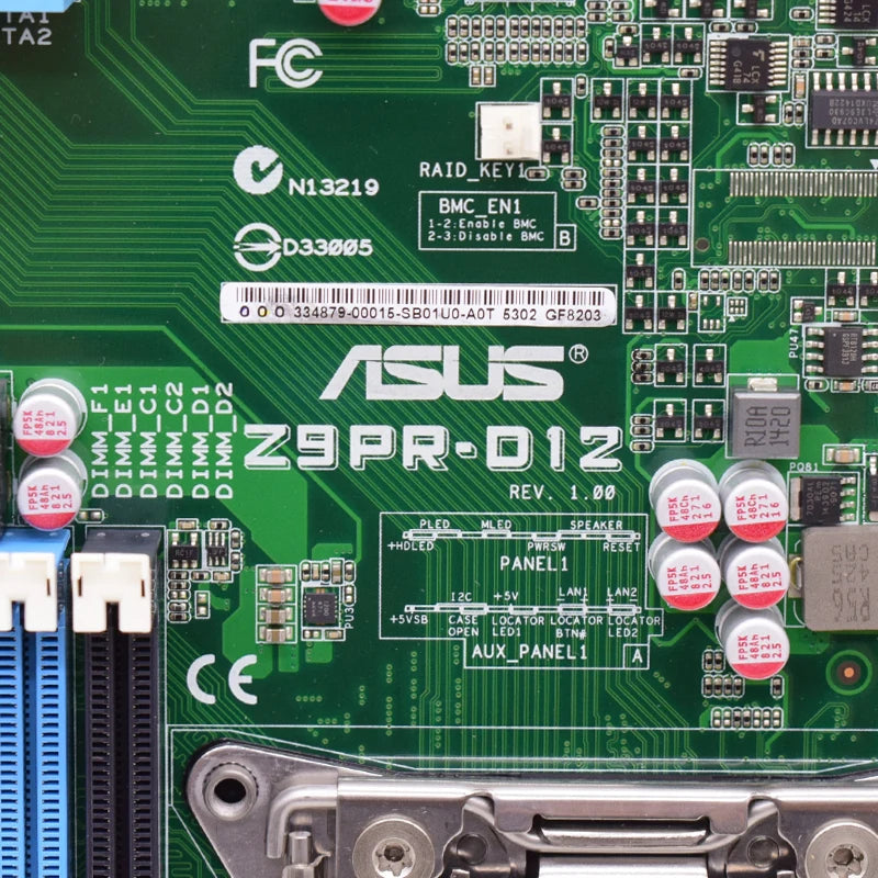 Scheda madre ASUS Z9PR-D12 LGA2011 Intel C602 12×DDR3 384GB M.2 E5-2600CPU 5×PCI-E X16 Dual Gigabit LAN EEB VGA Mainboard