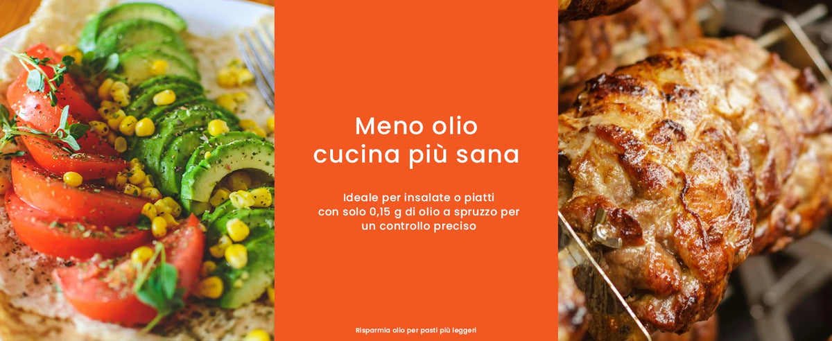 Spruzzino Olio per Friggitrice Aria 470ml, Dosatore Olio 2 in 1, Oliera Spray per Cucina, Insalata e Aceto, Accessori Cucina senza BPA