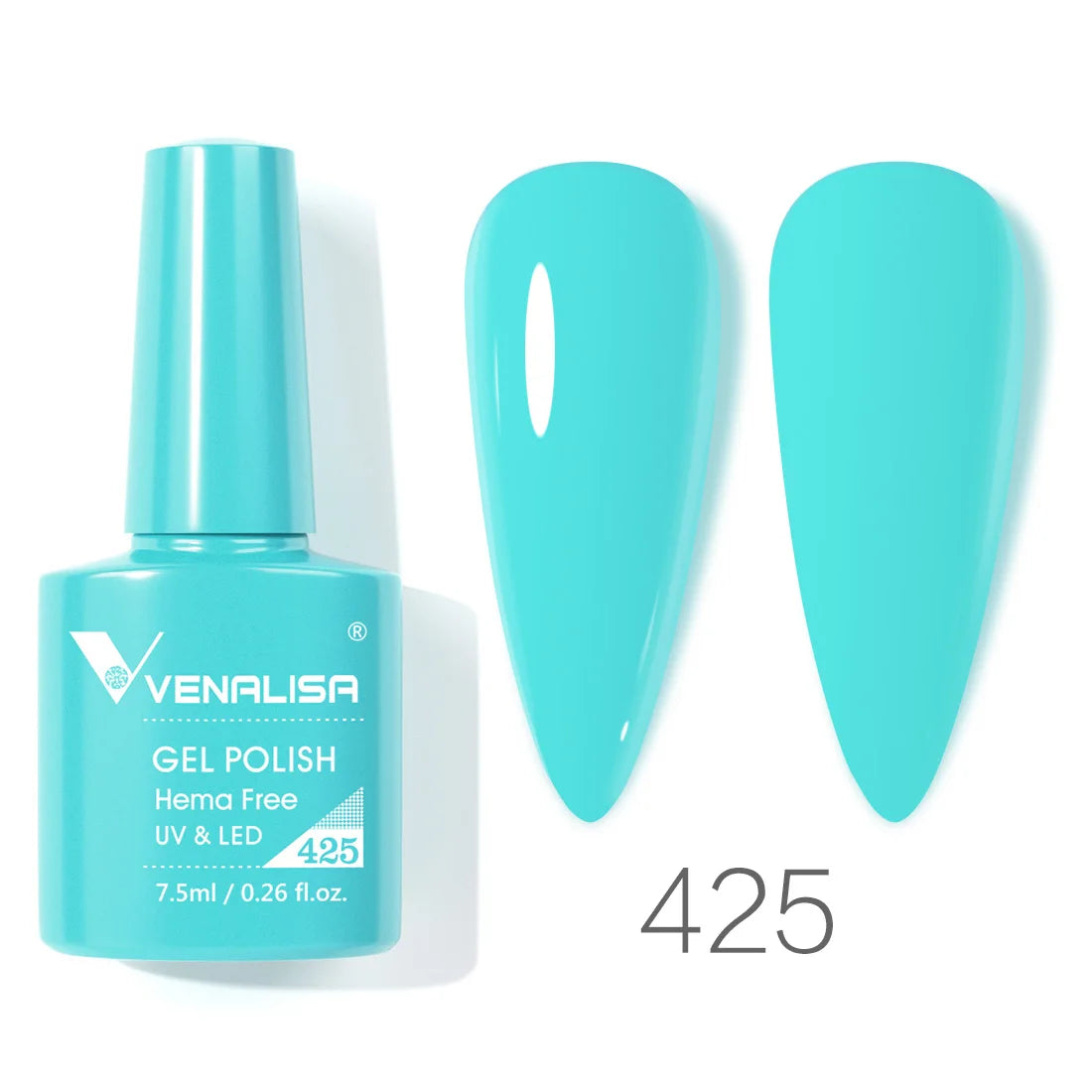VENALISA Smalto gel per unghie da 7,5 ml Sparkle Glitter Diamante Brillante Colori estivi Semi permanente Soak off Vernice gel per unghie UV LED