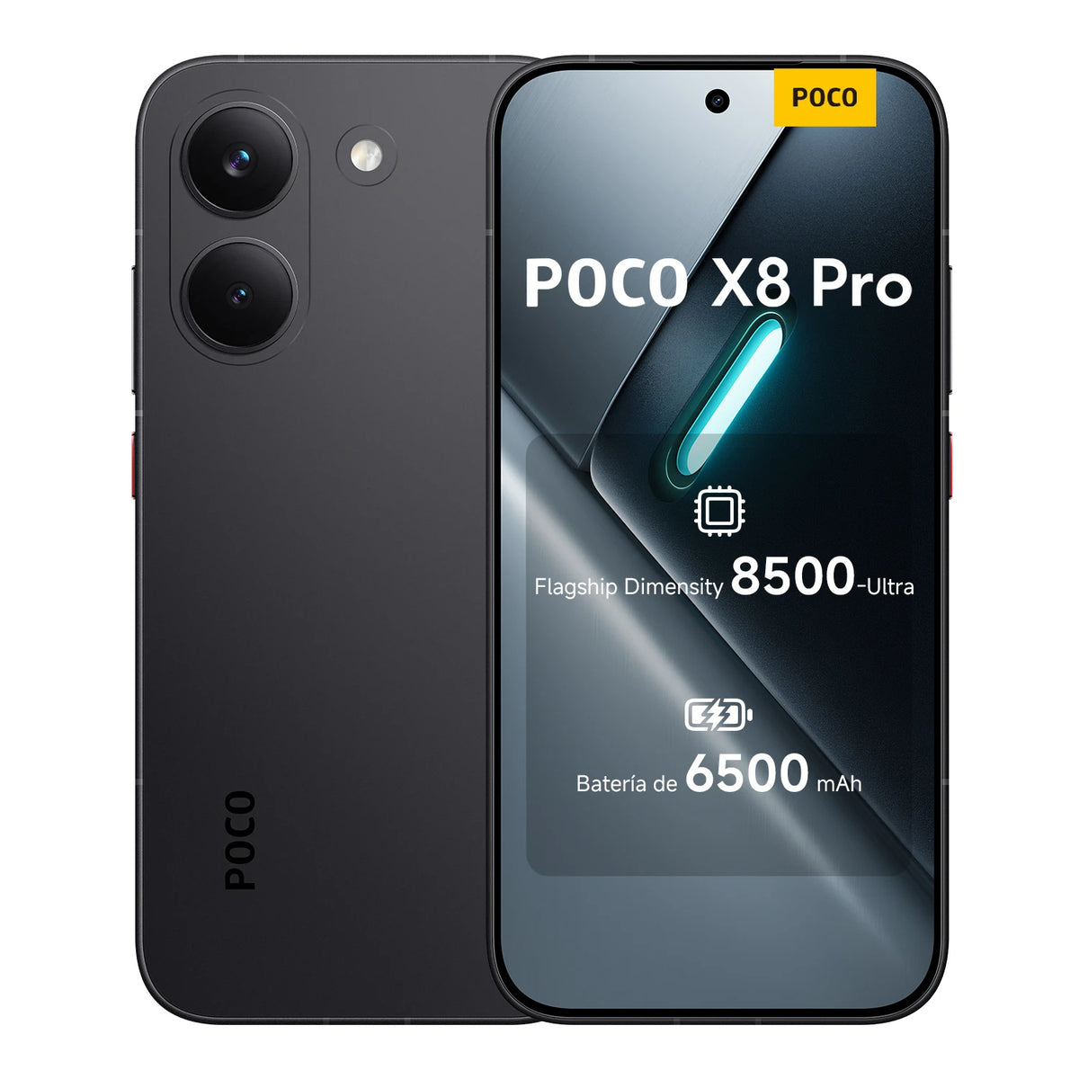 POCO X8 Pro, versione globale, smartphone con processore Dimensity 8500-Ultra, batteria da 6500 mAh, schermo AMOLED da 6,59" a 120 Hz, fotocamera da 50 MP, NFC, sistema operativo Android 16.