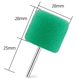 SPTA 5 pezzi mini tamponi per lucidatura in spugna per dettagli per uso in auto su utensili per trapano rotante Dremel