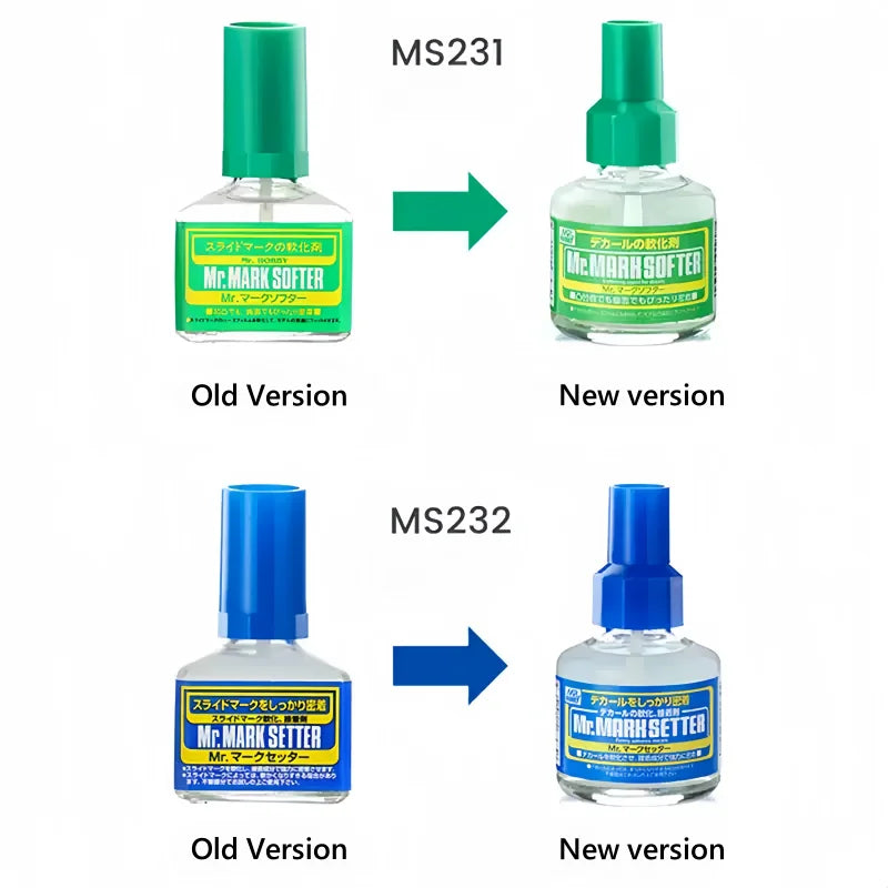 Commercio all'ingrosso Mr Hobby MS-232 Mark Setter MS-231 Mark Colla più morbida 40 ml per strumenti di hobby artigianali di modellismo