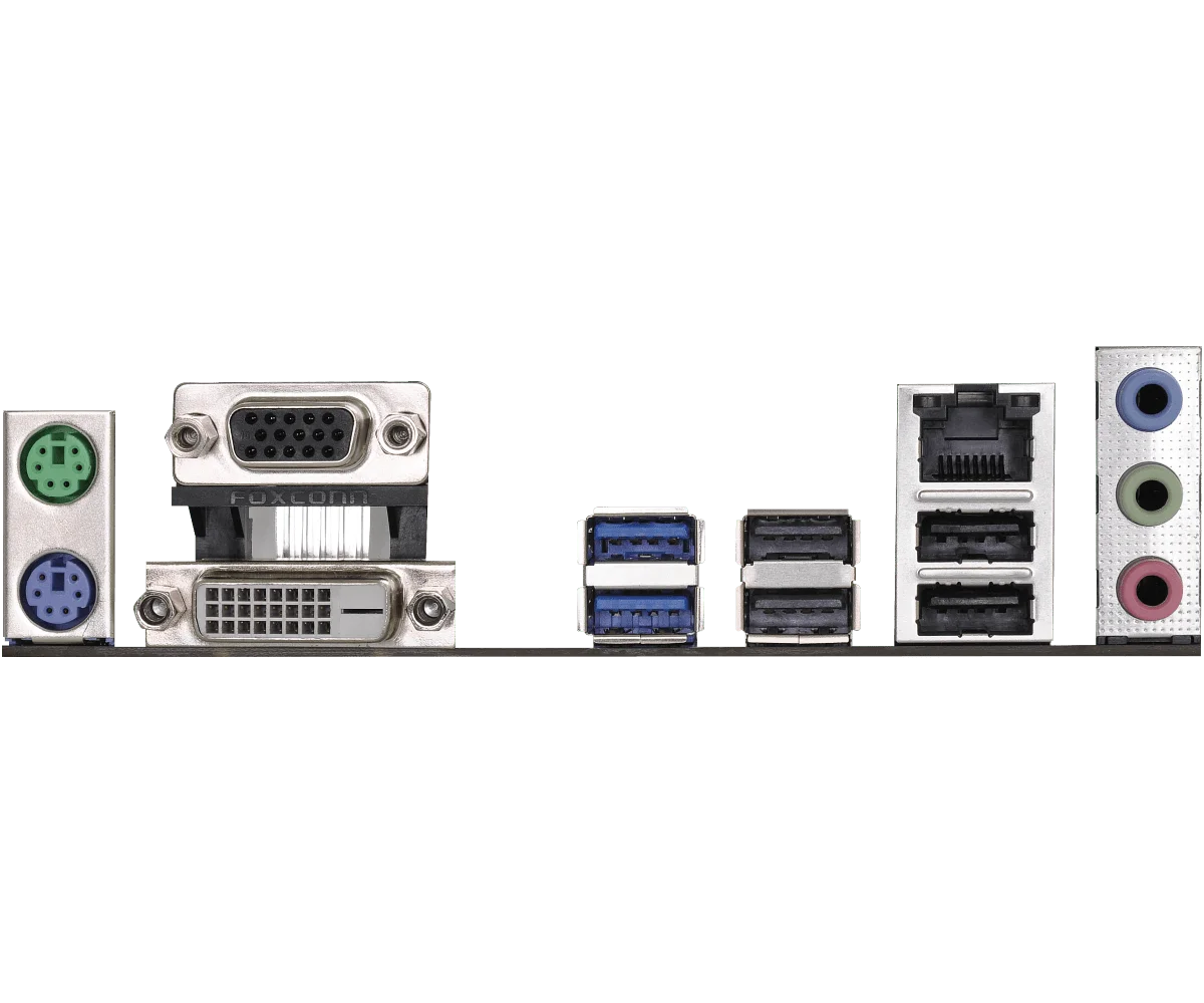 Scheda madre ASROCK H110M-DVS R3.0, socket Intel H110 1151, 2 x DDR4 32GB, formato Micro ATX, compatibile con CPU I5-7500, I5-6500, I3-7100, G4600