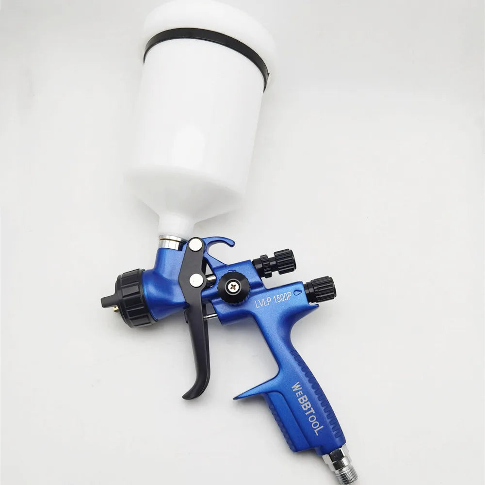 Alta qualità LVLP 1500P Pro Pistola a spruzzo per vernice Strumento di spruzzo per auto Pistola a spruzzo ad aria 1.3Gun 1.7 Kit ugelli Pistola a spruzzo professionale