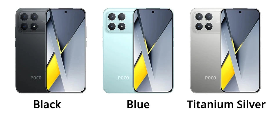 POCO F8 Pro 5G Versione Globale Smartphone Snapdragon ® 8 Elite Display AMOLED HyperRGB da 6,59 pollici 120Hz 6210mAh NFC
