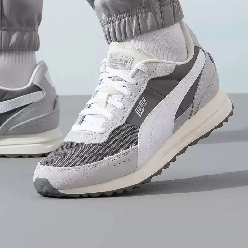 Sneaker Retro PUMA - Scarpe Sportive Trendy in Pelle Goffrata e Mesh Traspirante con Suola Spessa Antiscivolo - 397377-08