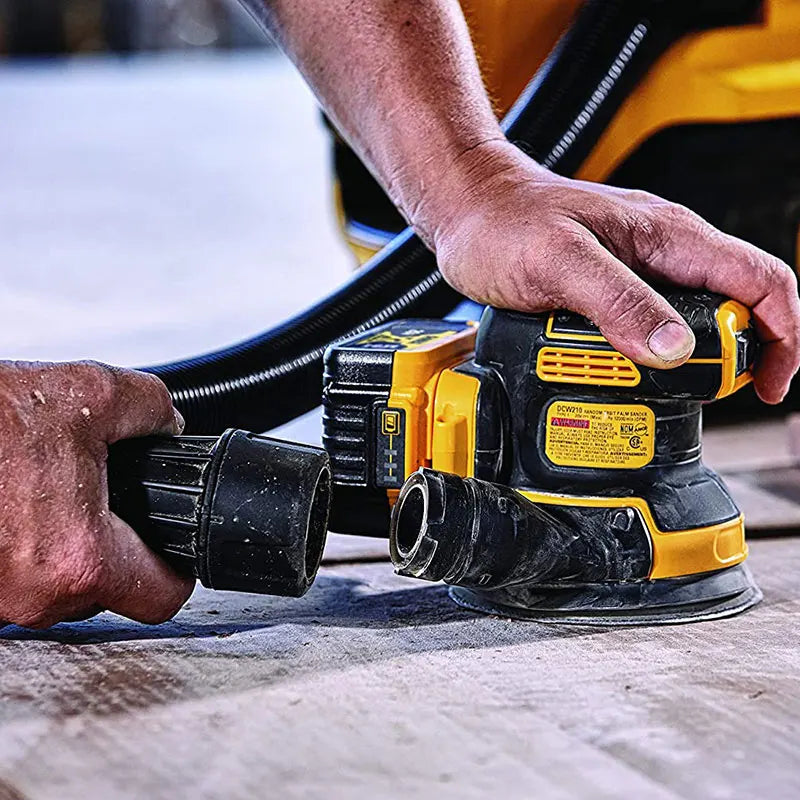 DEWALT DCW210 20V Levigatrice orbitale senza spazzole Cordless a velocità variabile Palmare Vibrazione Lucidatura Utensili elettrici per la lavorazione del legno