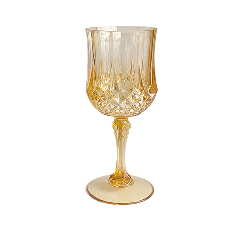 1Pc 220ml Bicchieri Da Vino Del Partito di Plastica Calice di Champagne Cocktail Flauti Tazza Calice di Birra Tazze di Whisky per Banchetti Matrimonio Tostatura