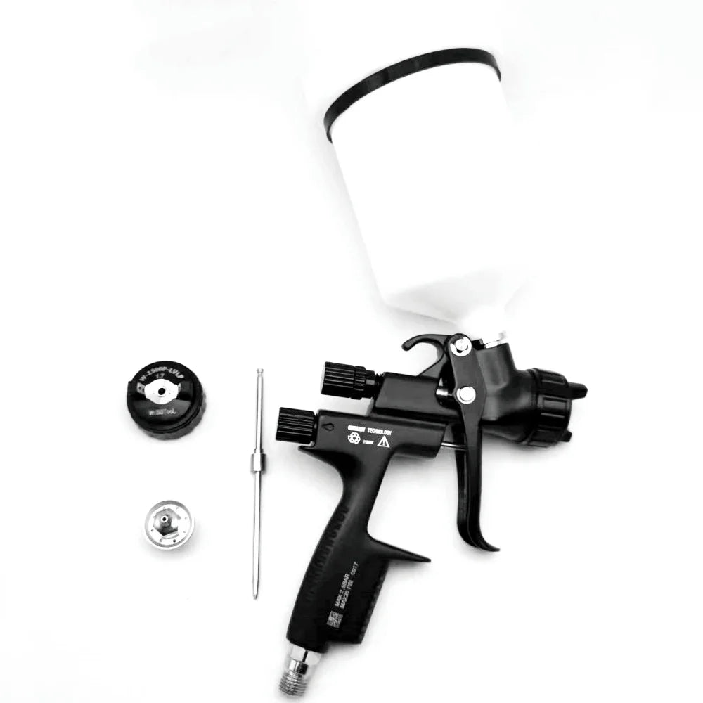 LVLP 1500P Pro Pistola a spruzzo per vernice di alta qualità Strumento di spruzzo per auto Pistola a spruzzo ad aria Ugello da 1,3/1,7 mm Pistola a spruzzo professionale