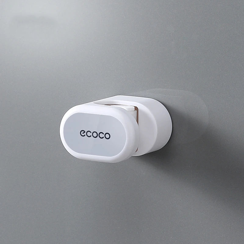 Supporto da parete per scopa e mocio, gancio appendi-mocio, porta scopa e mocio da cucina e bagno, organizer domestico, mensola a ventosa per appendere oggetti