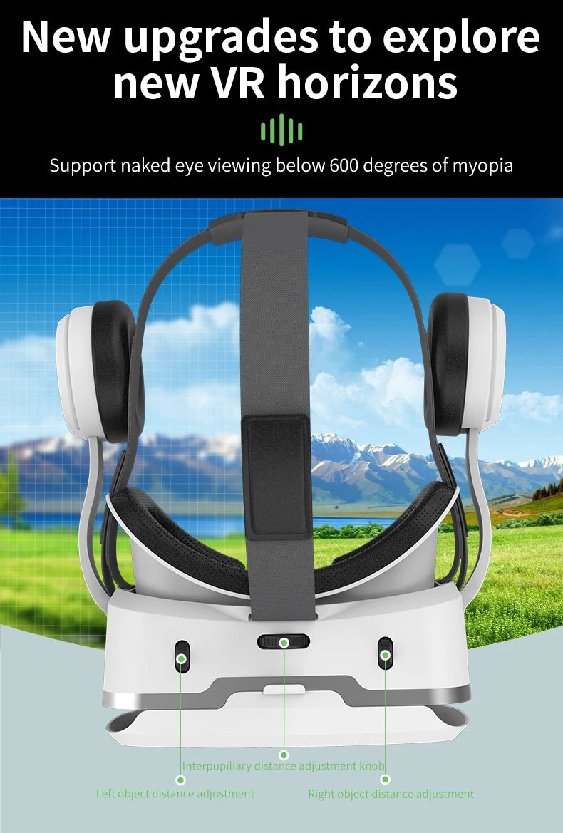Occhiali per realtà virtuale VR Dispositivi per cuffie 3D Viar Occhiali per casco Lenti Smart per smartphone Telefono Cuffia mobile Realidade