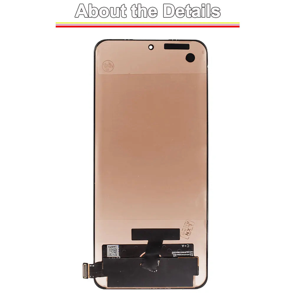 Display AMOLED da 6,28 pollici per Xiaomi 12 (2201123G, 2201123C) - Gruppo digitalizzatore touchscreen LCD con telaio per Xiaomi Mi 12