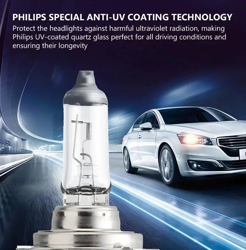 Philips HB3 9005 12V 65W P20d VisionPlus 3250K Luce intensa Fino al 60% Visione Alogena Lampade per auto originali Faro 9005VPS2