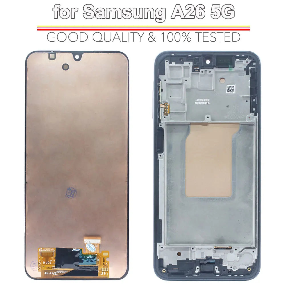 Display LCD di Alta Qualità per Samsung Galaxy A26 5G, Schermo Touch con Digitalizzatore per Samsung A26 5G