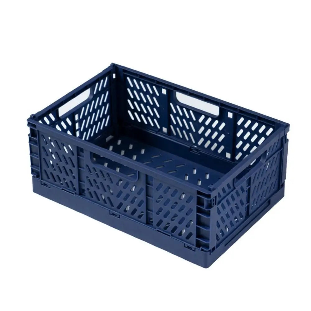 Cassa portaoggetti pieghevole pieghevole Cestini portaoggetti impilabili INS S/M/L Cancelleria in plastica Porta cosmetici Forniture per l'aula