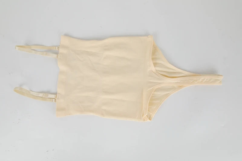 Body senza spalline donna perizoma Shapewear Tummy Control Body Shaper Off spalla top un pezzo vita Trainer intimo Skinny