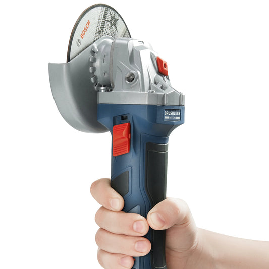  Smerigliatrice Angolare a Batteria Bosch GWS 18V-8 18V Li-ion Brushless, Utensile Elettrico per Taglio, Levigatura e Lucidatura
