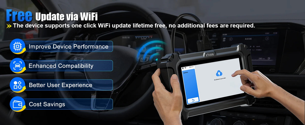 XTOOL InPlus IP500 per BMW, Aggiornamento Gratuito a Vita, Scanner Diagnostico Auto IP500, Test Attivo ECU, Scanner OBD2 per Tutti i Sistemi BMW, Mini, Rolls Royce, Strumenti Diagnostici Auto, 23+ Servizi, Lettore di Codici