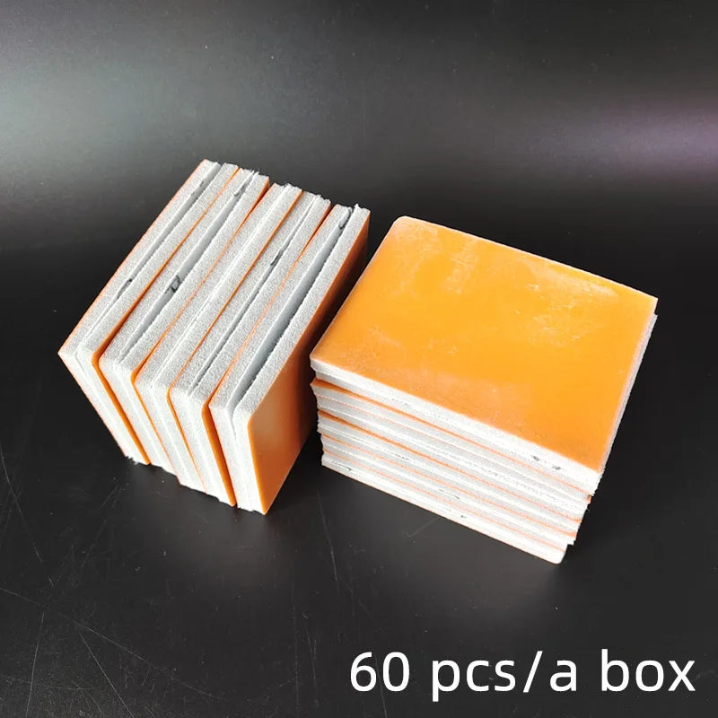 Set di carta vetrata in spugna 75x100mm, grana 400-3000, tamponi per lucidatura a umido/secco, abrasivo per rifinitura dei metalli automobilistici per superfici lisce