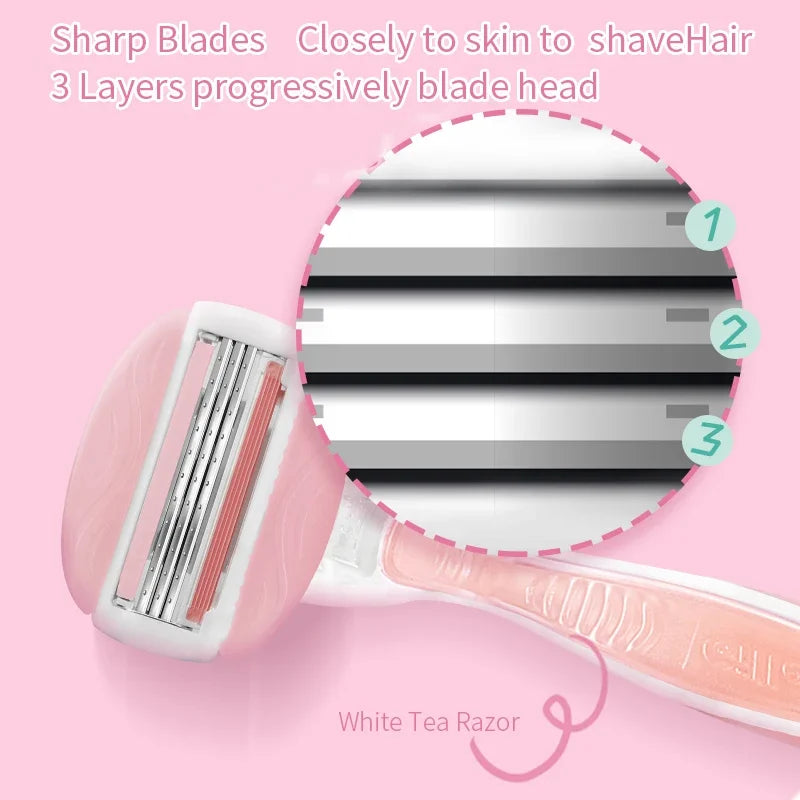Rasoio Gillette Venus per Donne e Ricariche, Depilatore Femminile, Manico per Rasoio, Trimmer per Zona Bikini, Corpo e Ascelle