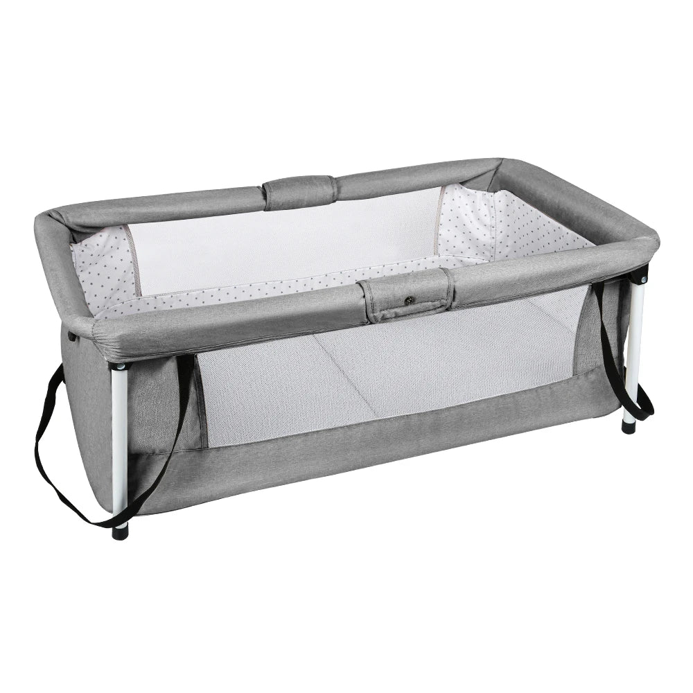 Culla da viaggio pieghevole, ideale per il sonno coniugale, per bambini, portatile, con recinto, adatta a neonati e bambini fino a 35 kg, con lati ventilati, rimovibile e lavabile, resistente all'usura, dimensioni 90*70*50 cm