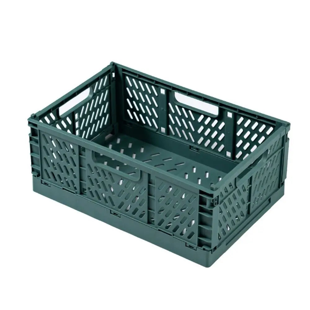 Cassa portaoggetti pieghevole pieghevole Cestini portaoggetti impilabili INS S/M/L Cancelleria in plastica Porta cosmetici Forniture per l'aula