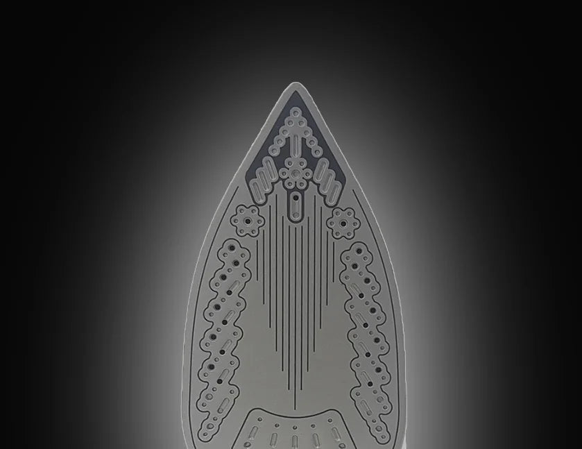 Ferro da stiro elettrico portatile Mini ferro da stiro a vapore per indumenti per ferro da stiro Ferro da stiro con piastra in ceramica regolabile per stirare Sonifer