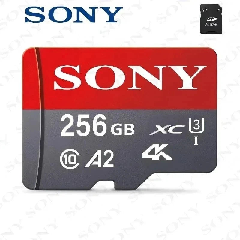 Scheda di Memoria Sony 512GB 256GB 128GB 64GB TF Micro SD Classe 10 UHS-1 Scheda Flash Microsd per Smartphone PC
