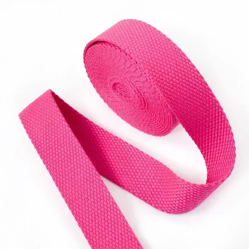 5 Metri 1.3mm 20-50mm Cotone Tessuti Nastro per Borsa Cinghia Zaino Etichetta Nastro Fascia Vestiti Bias Vincolante Accessori Per Cucire FAI DA TE