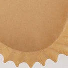 Carta forno per friggitrice ad aria, 100 pezzi contenitori usa e getta in carta per teglia friggitrice ad aria, accessori friggitrice ad aria per Microonde, 16cm x 4.5cm