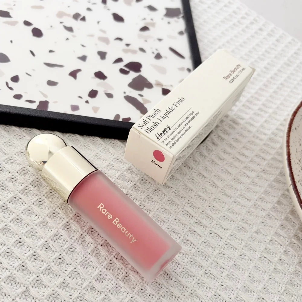 Rare Beauty Soft Pinch Blush Liquido Setoso Leggero Traspirante Lunga Durata Effetto Volumizzante Hope Love Virtue Happy Wonder Worth