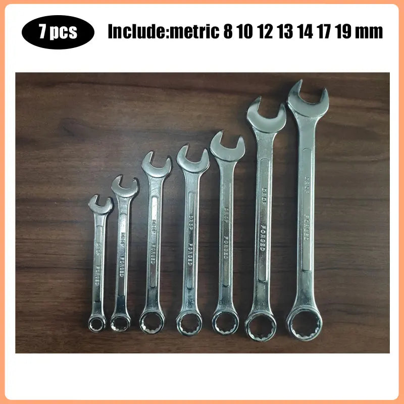 Set di chiavi a chiave multifunzionali Set di chiavi a bussola dinamometriche per ingranaggi ad anello a 72 denti Set di chiavi combinate metriche strumenti di riparazione automobilistica