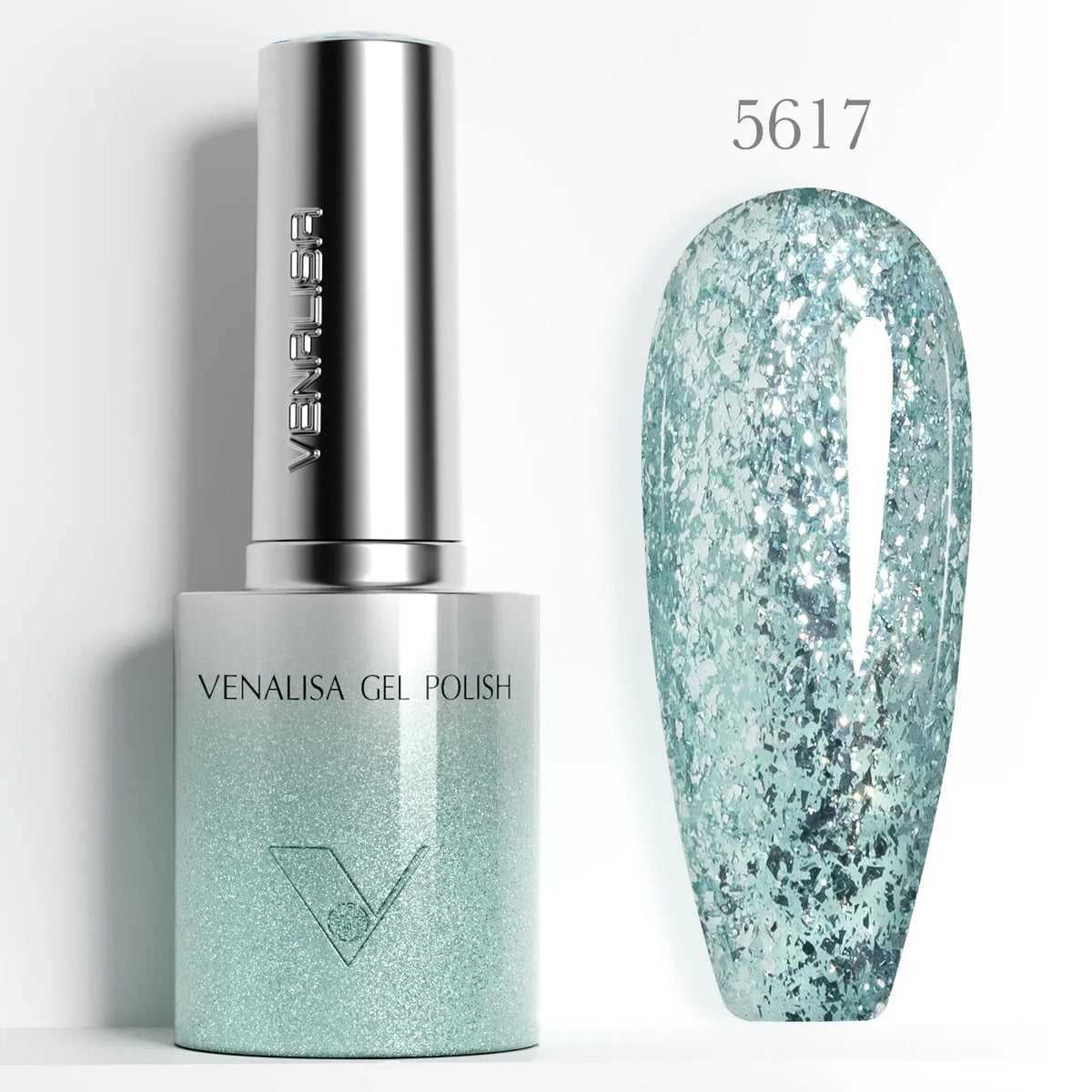 Venalisa 10ml Smalto Gel Effetto Occhio di Gatto Ultra Senza HEMA e TPO, Soak Off UV LED Lunga Durata, Brillante e Scintillante