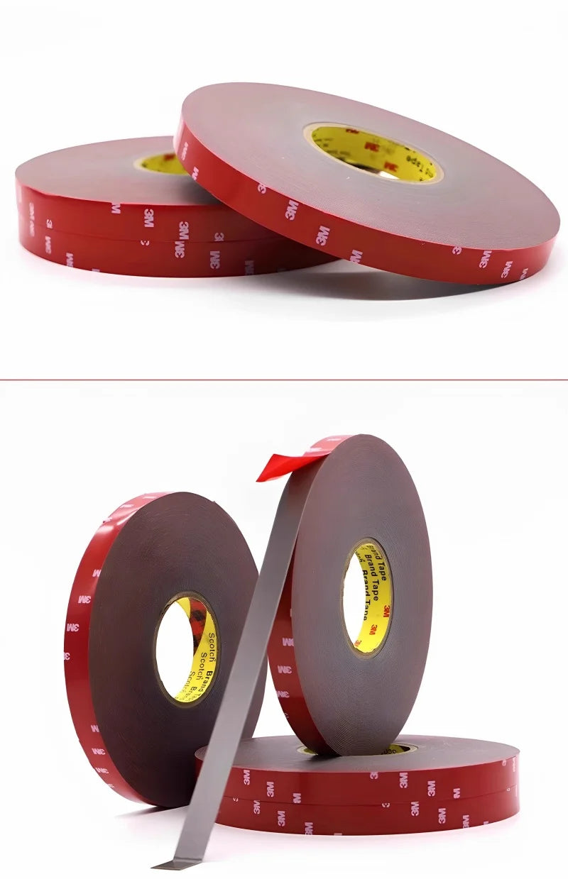 3M VHB Forte biadesivo adesivo 3M 4229P 5-50mm Nastro adesivo in schiuma senza traccia impermeabile per auto casa interna ad alta temperatura