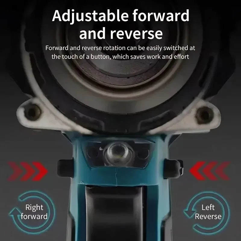 Trapano Elettrico Brushless Makita 18V DDF487, Adatto per Trapano a Percussione a Cinque Corde per Uso di Squadre di Decoratori