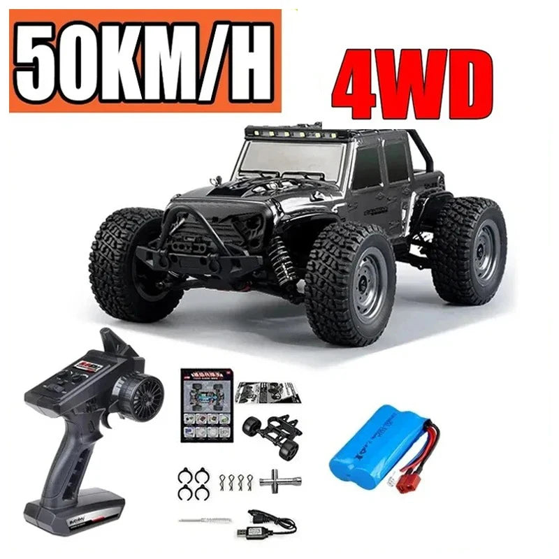 16103PRO 1:16 4WD Auto RC con LED 2.4G Auto telecomandate 70KM/H Drift ad alta velocità Monster Truck per bambini VS WLtoys 144001 Giocattoli