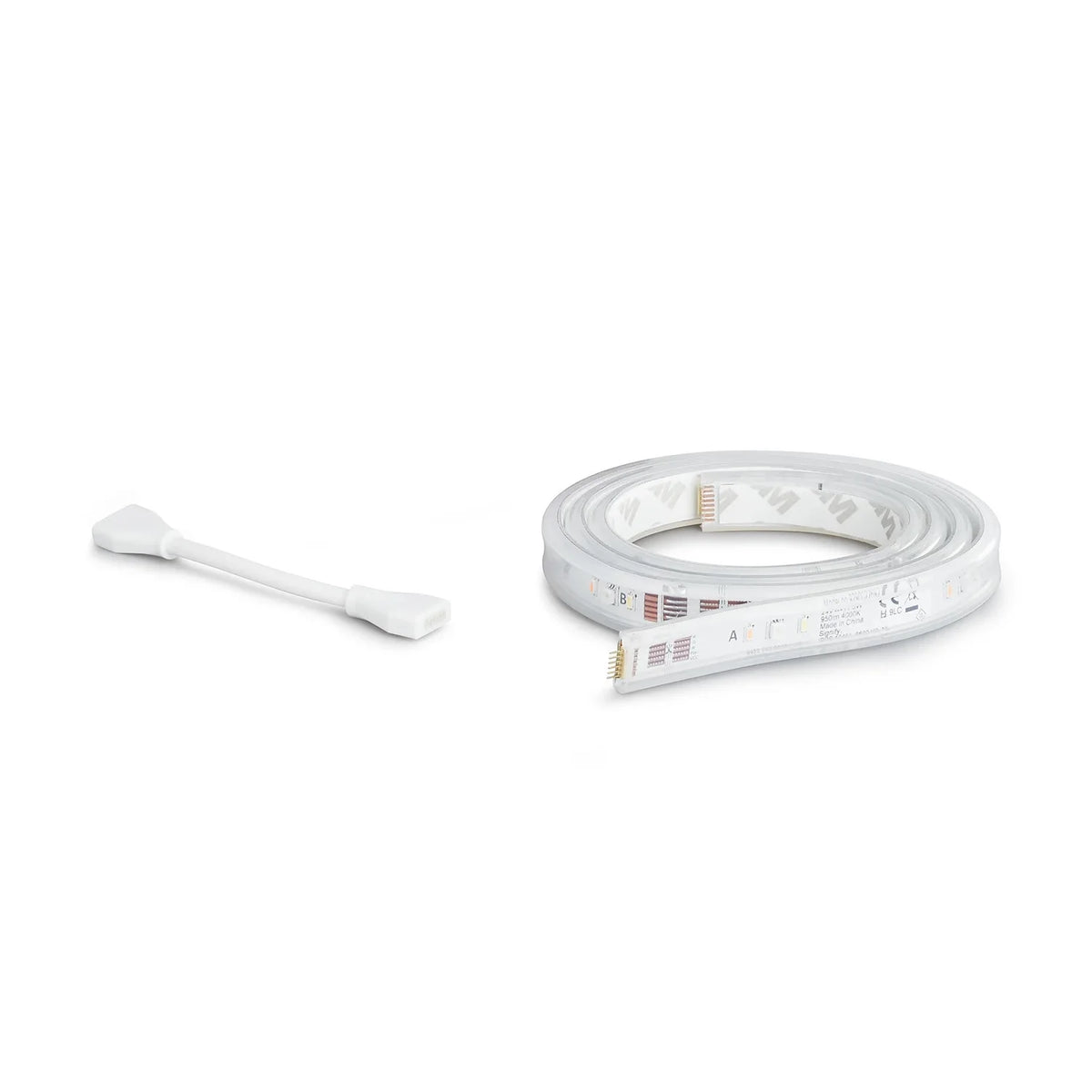 Philips Hue LED Lightstrip Plus Extension V4 1 Metro 1m Bianco e Colore Ambiance Kit LED Intelligente Dimmerabile con Connettore